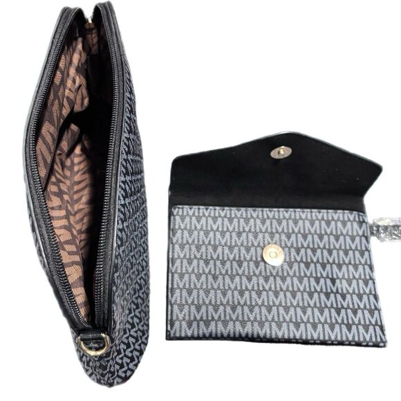 MKF Collection By Mia K. 2 Piece Set Crossbody Bag & Wristlet Cardholder - Picture 5 of 5